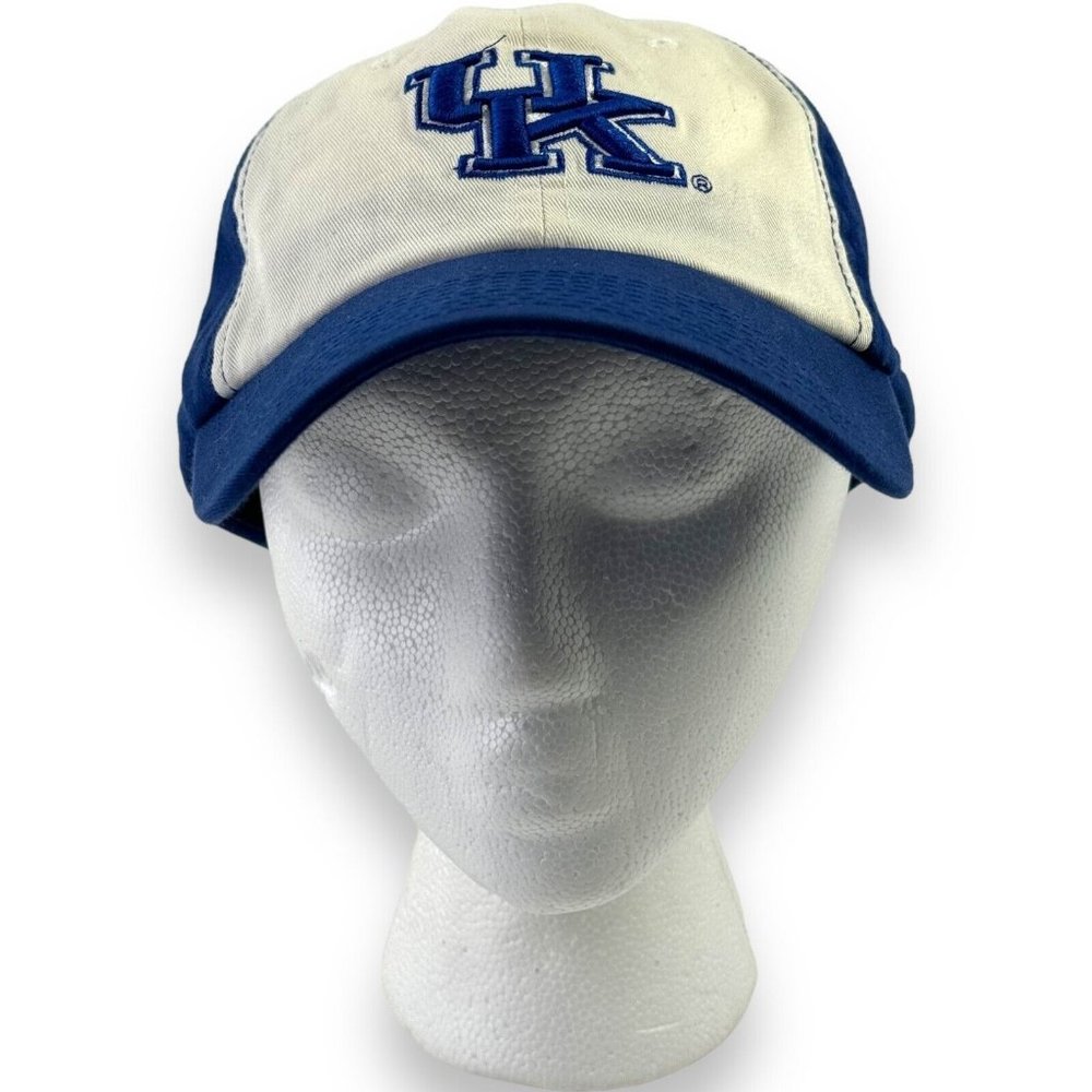 Starter Men’s UK Kentucky Wildcats Hat Cap‎ Adjustable- Blue/Beige One Size